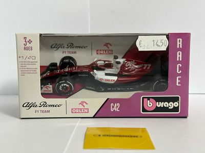 Bburago 1:43 - Alfa Romeo C42 #77 Valtteri Bottas 2022