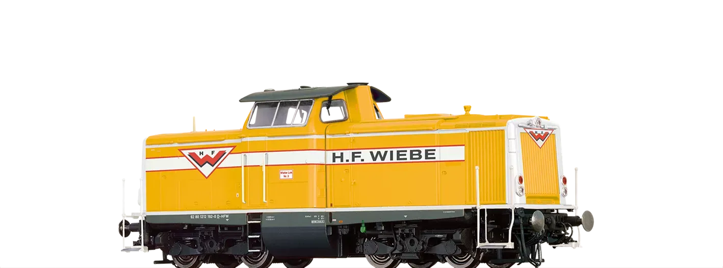 Brawa  42890 - Diesellok BR 212 H.F. Wiebe H0