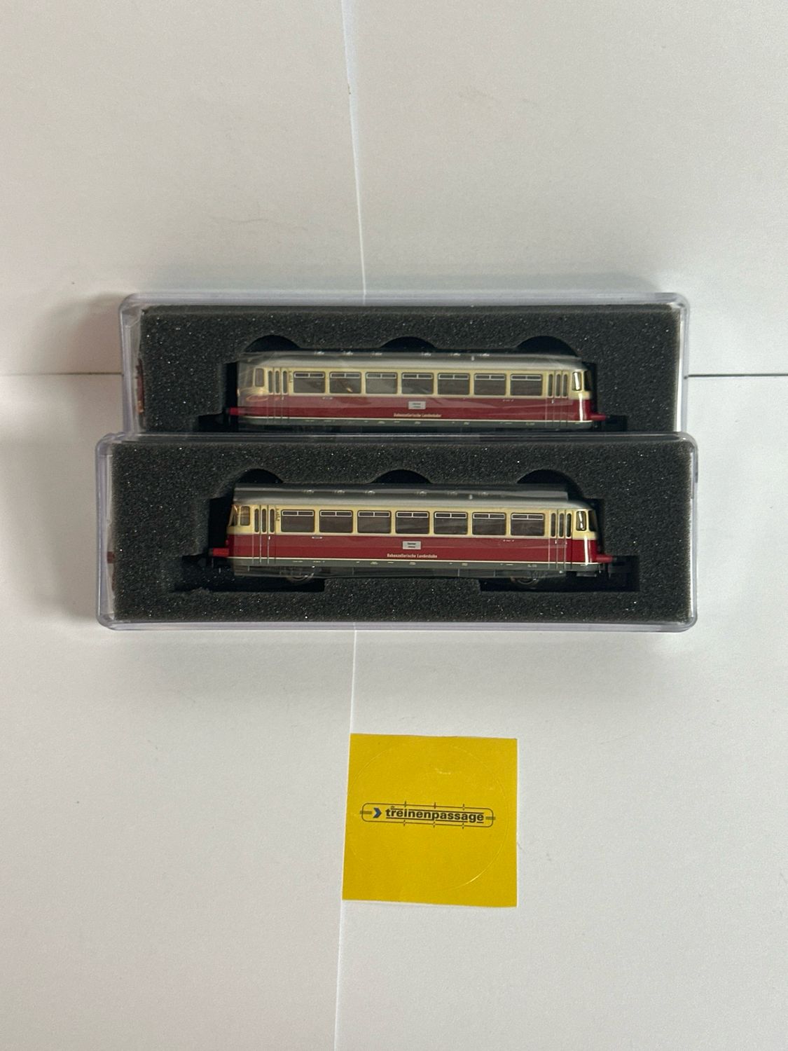 Hobbytrain  H2672 - MAN Schienenbus VT4 / VT5, Hohenzollerische Landesbahn, 2 delig  N