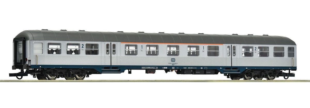 Roco 6200164 - Nahverkehrswagen 1./2. Klasse, "Silberling",DB, H0