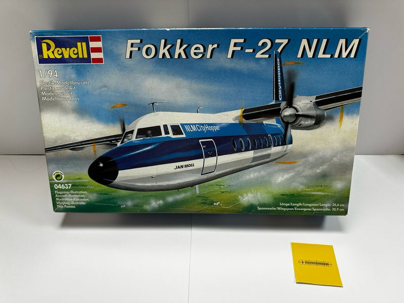 Occasion | Revell 04637 - Fokker F-27 NLM | NL decals 1:94
