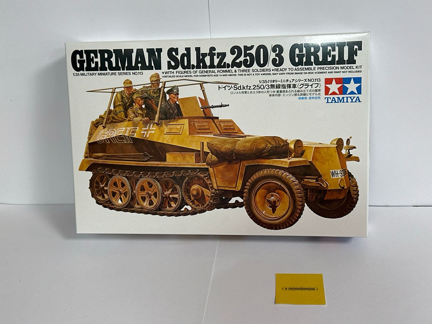 Tamiya 35113 - Sd.Kfz. 250/3 Greif (4) Half-Track 1:35