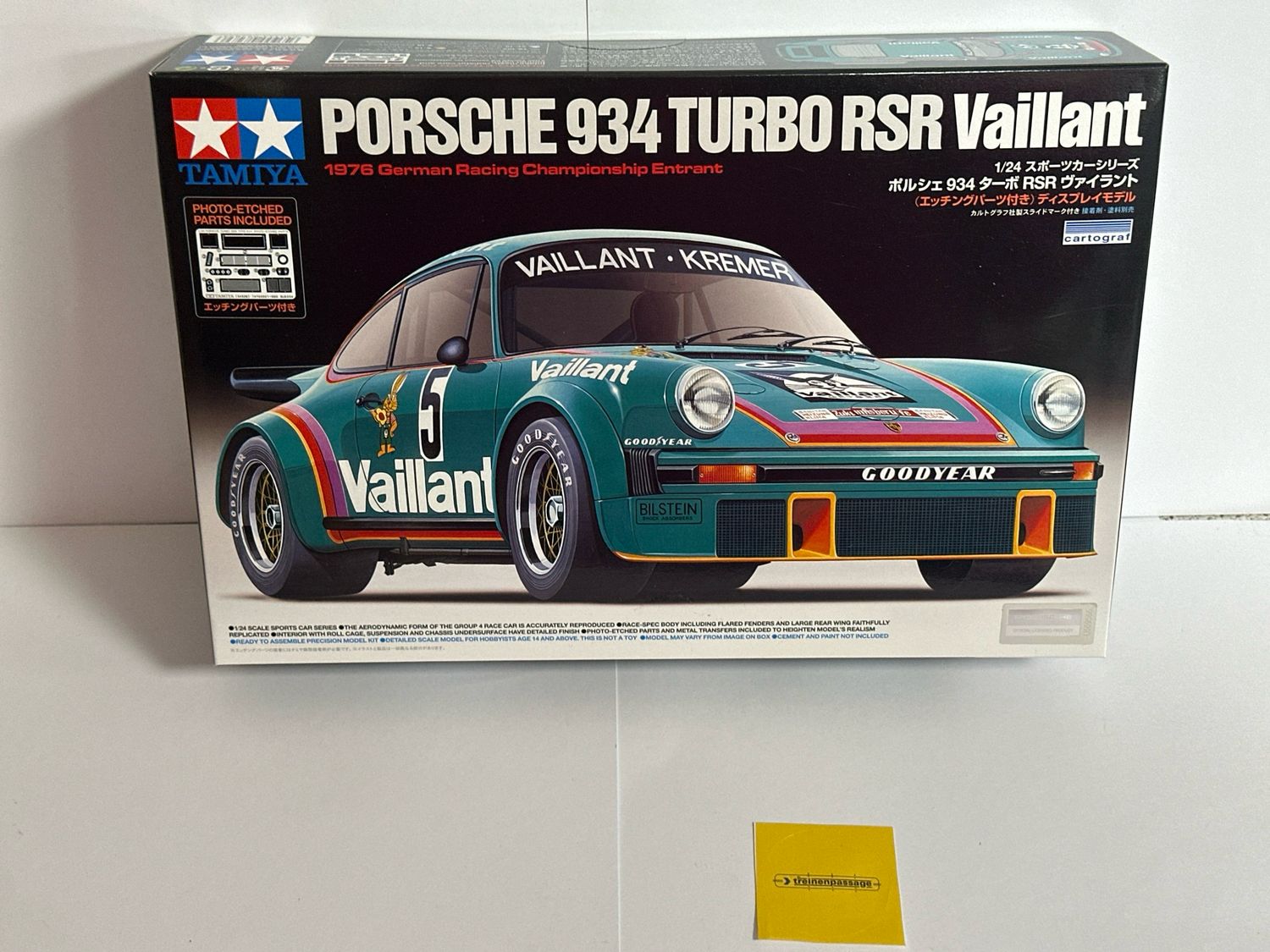 Tamiya 24334 - Porsche 934 Vaillant Kremer Racing 1:24