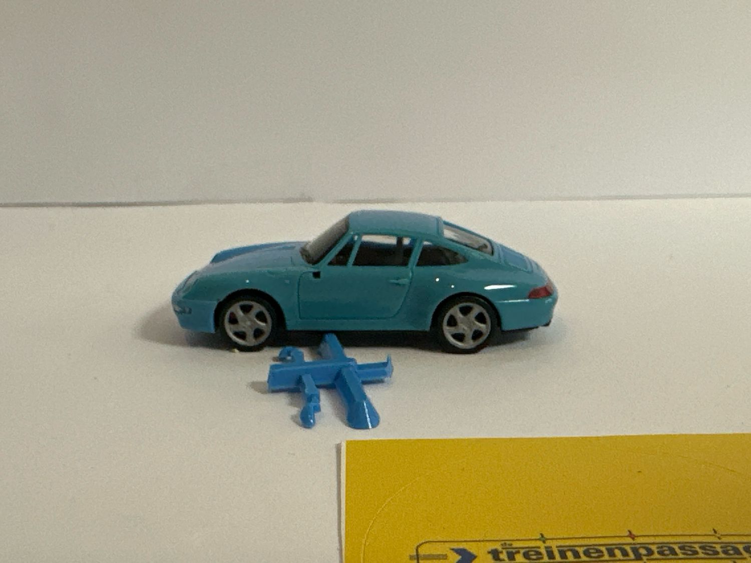 Occasion | Herpa 1:87 - Porsche Carrera, 911, licht blauw