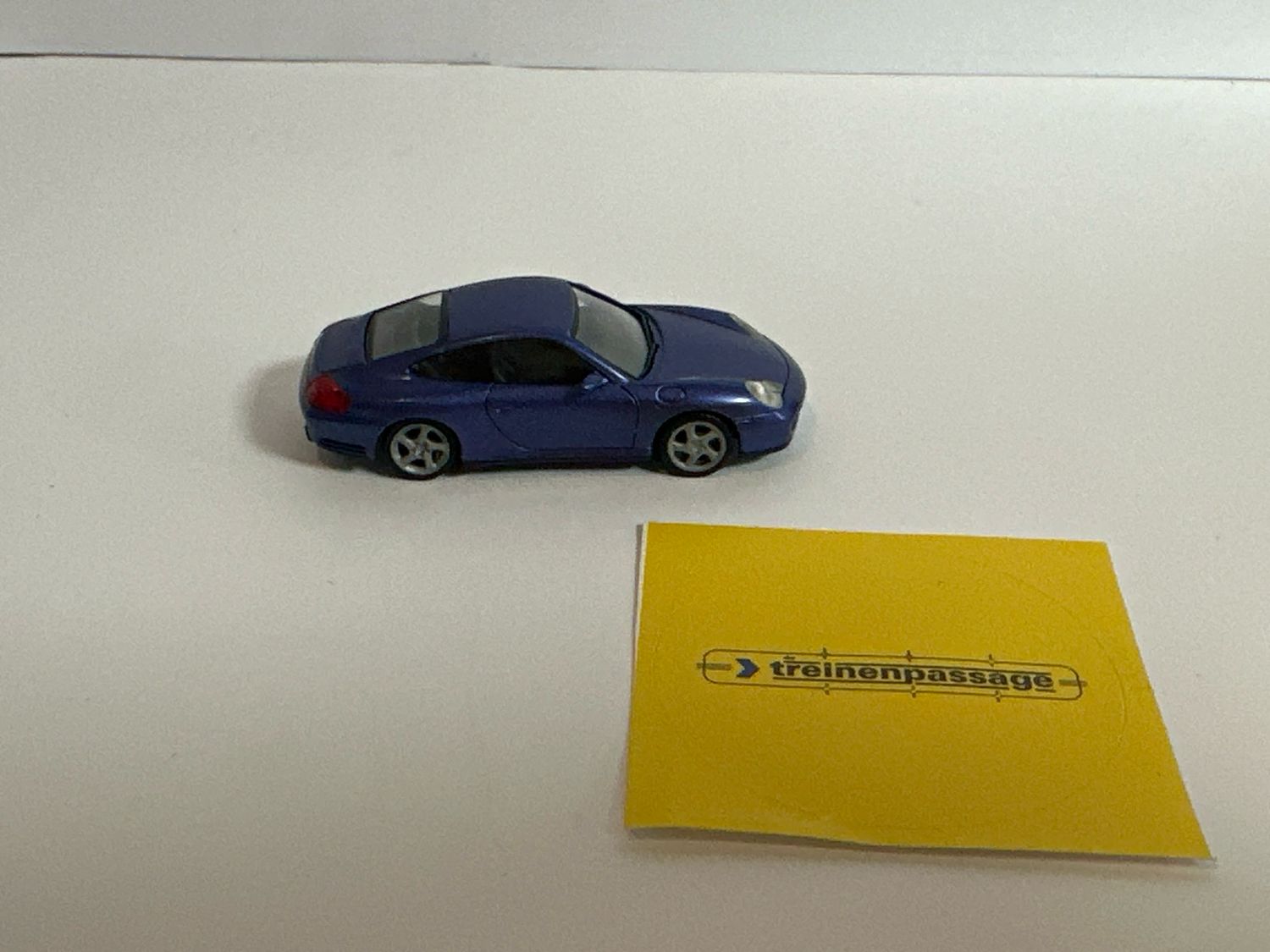 Occasion | Herpa 1:87 - Porsche 911 C4 S, blauw metallic