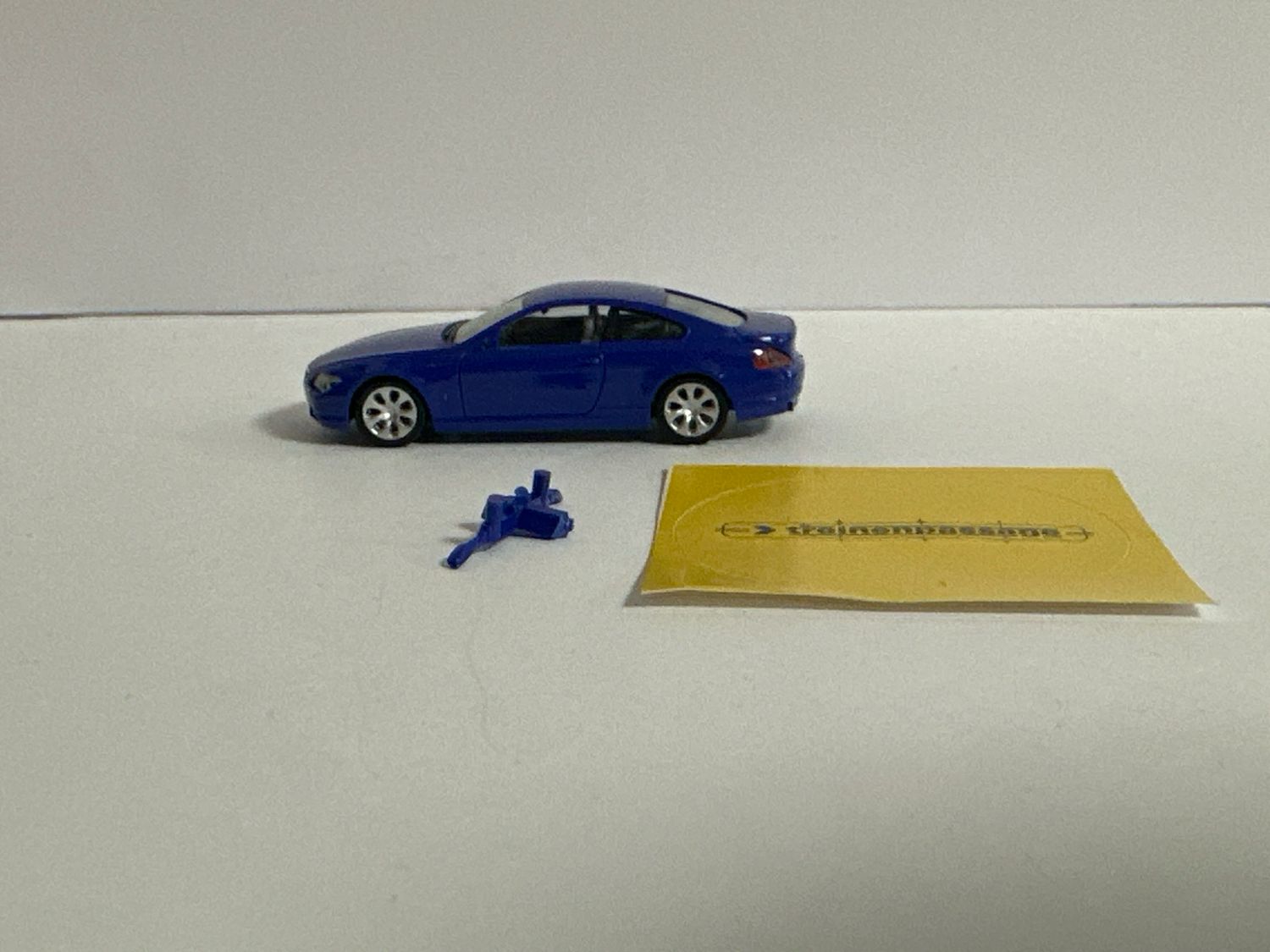 Herpa 1:87 - BMW 6er Coupé, blauw