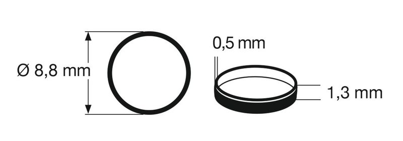 Fleischmann 948006 - Slipbandjes N  (10 stuks)