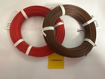 Draad 1 ader 0.5 Qmm2