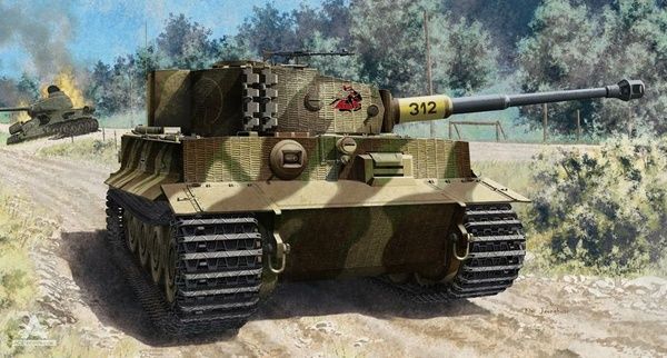 Academy 13431 - 1:72 | German Tiger- I  Ver. Late
