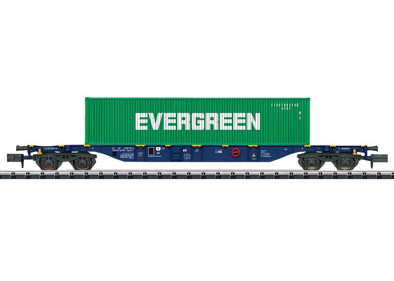 Minitrix 18560 - Type Sgnss Container Transport Car, N