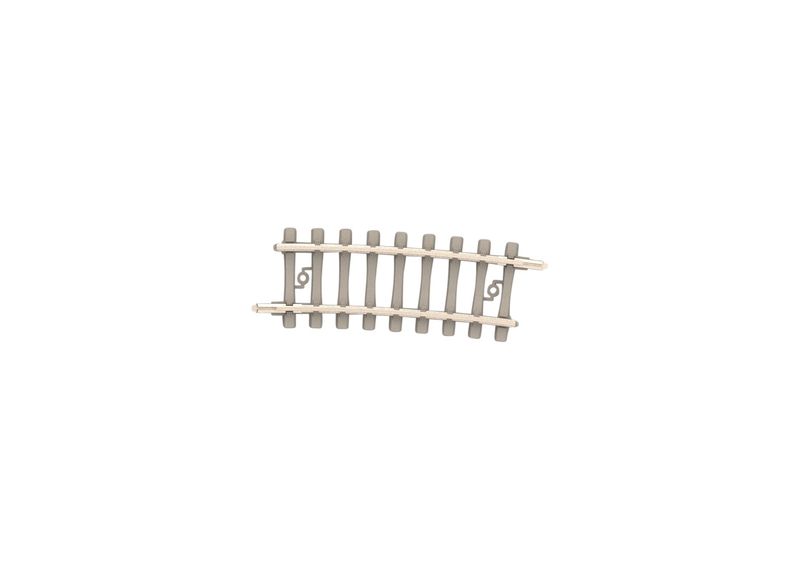 Minitrix 14529 - Gebogen spoor met betondwarsliggers, R2b