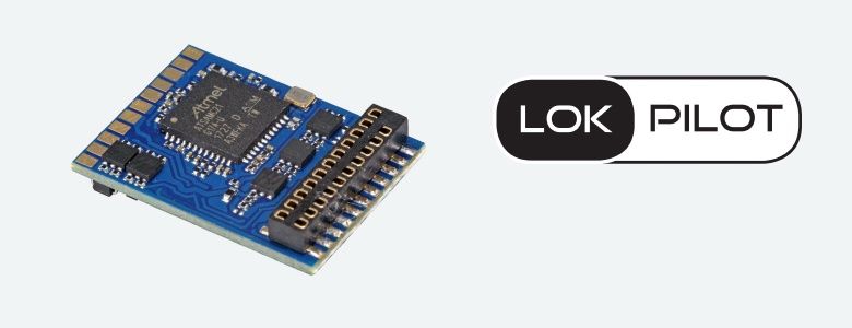 ESU 59620 - LokPilot 5 DCC, 8-pin NEM652, Spurweite H0 ,0