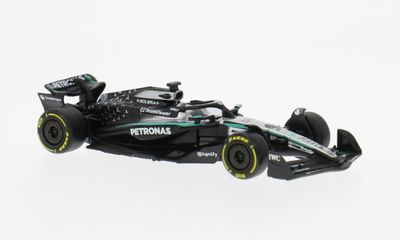 Bburago 1:64 - Mercedes AMG W16, Formel 1, 2025, #63, G.Russell