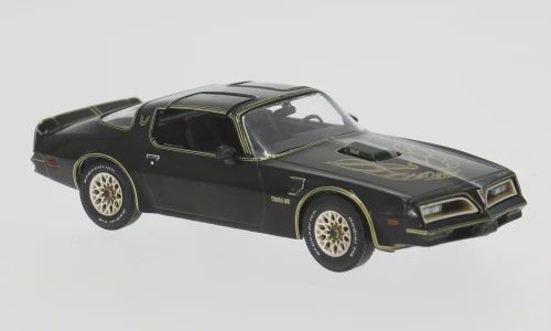 IXO 1:43 - Pontiac Firebird Trans Am, schwarz, 1977