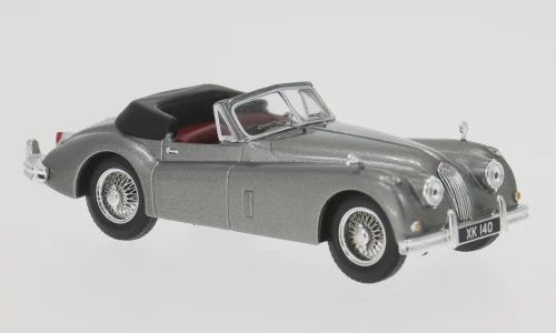 IXO 1:43 - Jaguar XK 140 Cabriolet, dunkelgrau, 1956