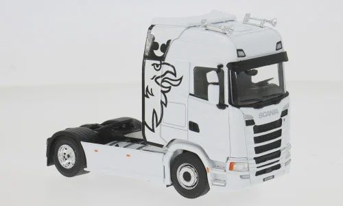 IXO 1:43 - Scania S-Series, weiss/Dekor, 2020