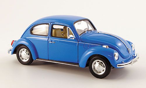 Welly 1:24 - VW Käfer, hellblau, 1972,