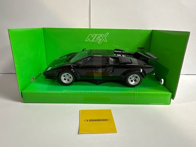 Welly 1:24 - Lamborghini Countach LP 5000 S, zwart