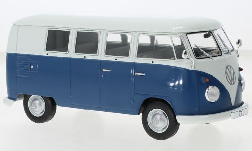 WhiteBox 1:24 - VW T1, weiss/blau, 1960