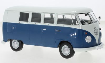 WhiteBox 1:24 - VW T1, weiss/blau, 1960