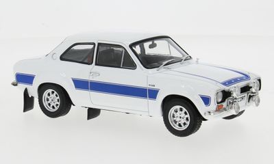 WhiteBox 1:24 -  Ford Escort MK I RS 2000, weiss/Dekor, 1973