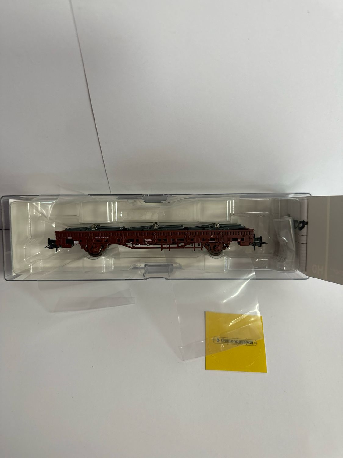 Roco 67694 - Rongenwagon met lading pantografen, DB