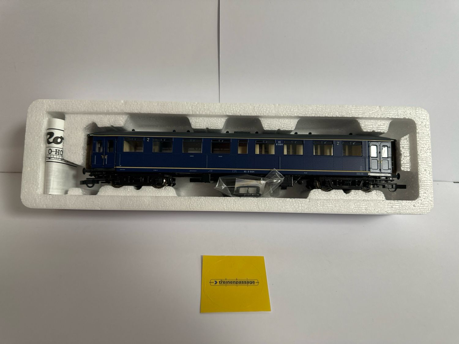 Roco 44989 - Blokkendoosrijtuig B 5104,  NS H0