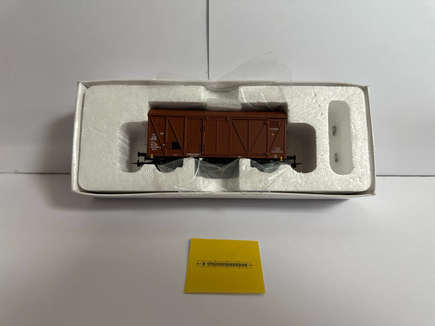 Hobbytrade 33354 - Goederenwagon Glms, NMBS/SNCB H0