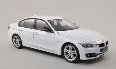 Welly 1:24 - BMW 335i (F30), weiss,