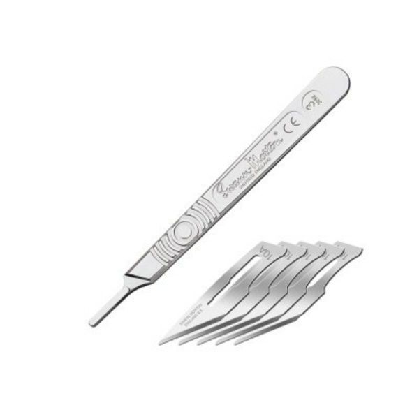 Modelcraft PKN9210 - Swann-Morton #3 Scalpel handle &amp; #10A bl