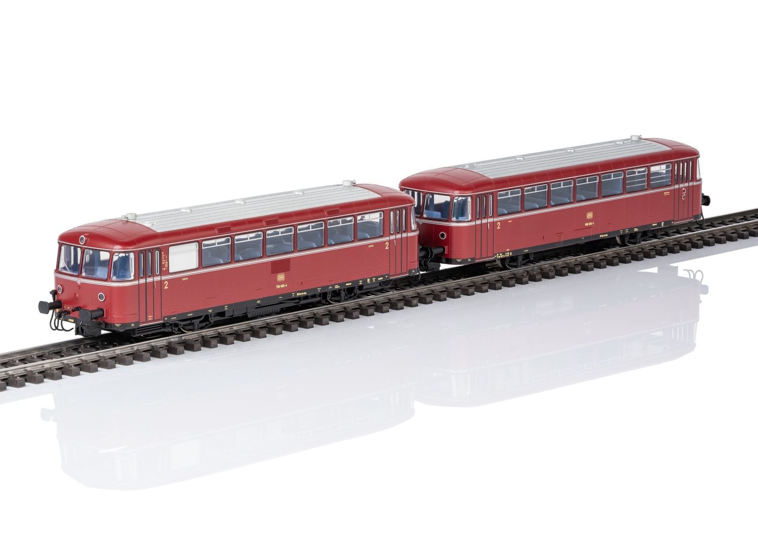 Märklin 38980 - Railbus met stuurstandwagen type 798 en 998, H0