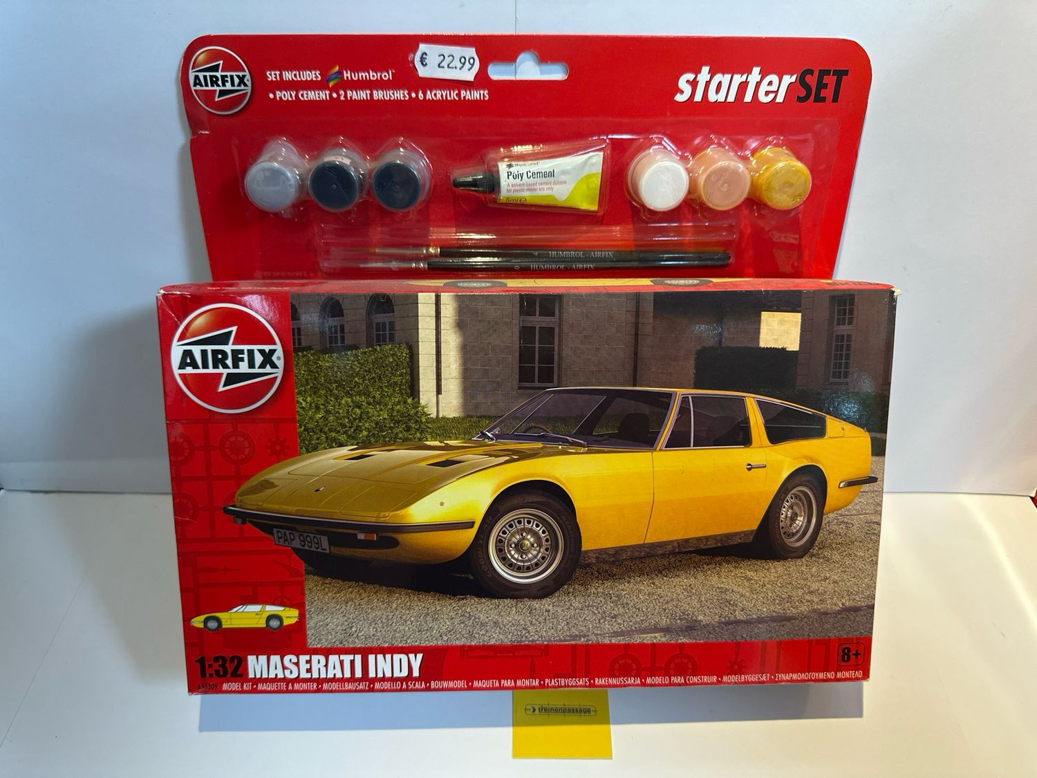 Airfix A55309 - Maserati Indy (incl. verf en lijm) 1:32
