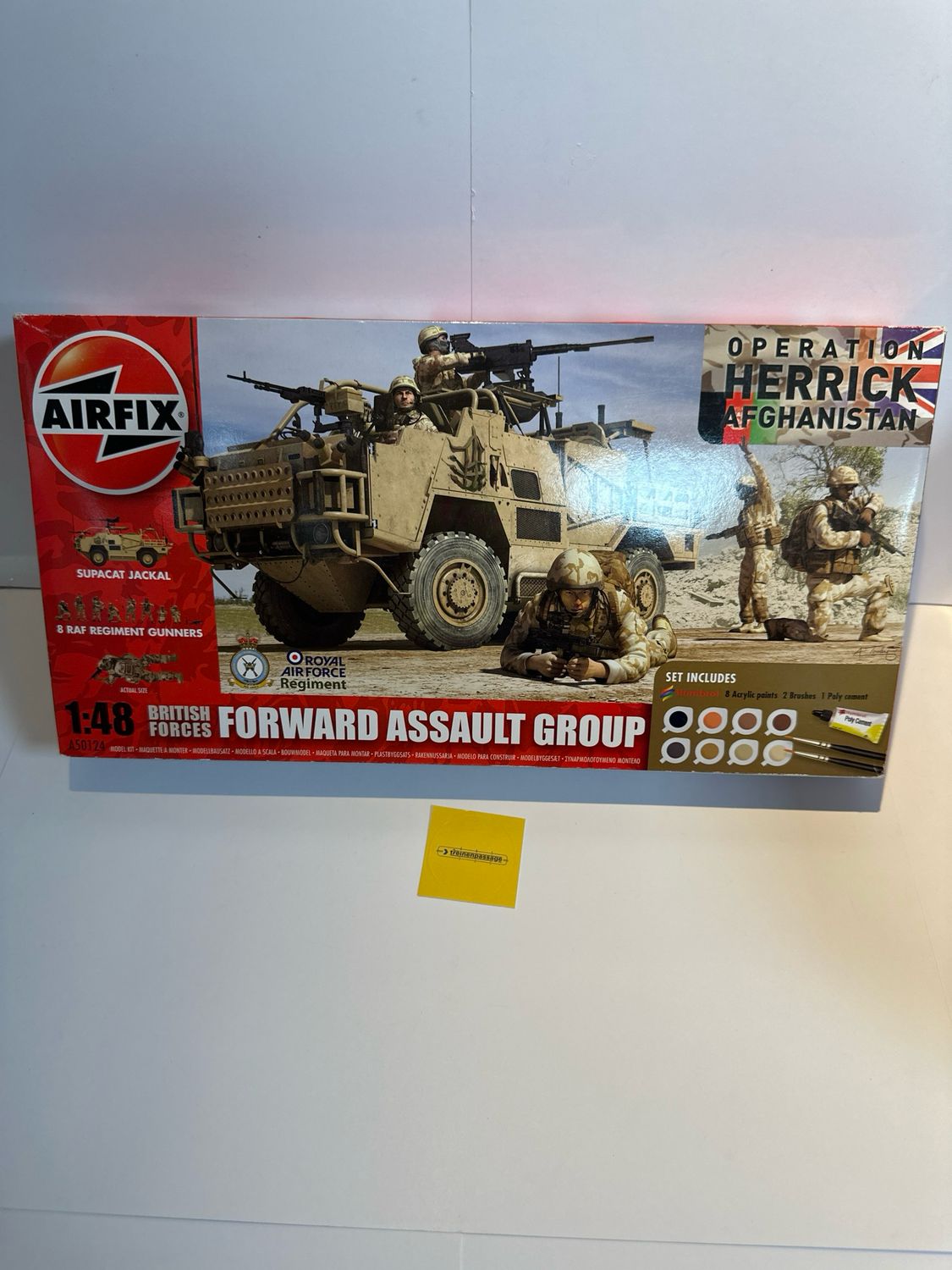 Airfix 50124 - British Forces Forward Assault Group (incl. verf en lijm) 1:48