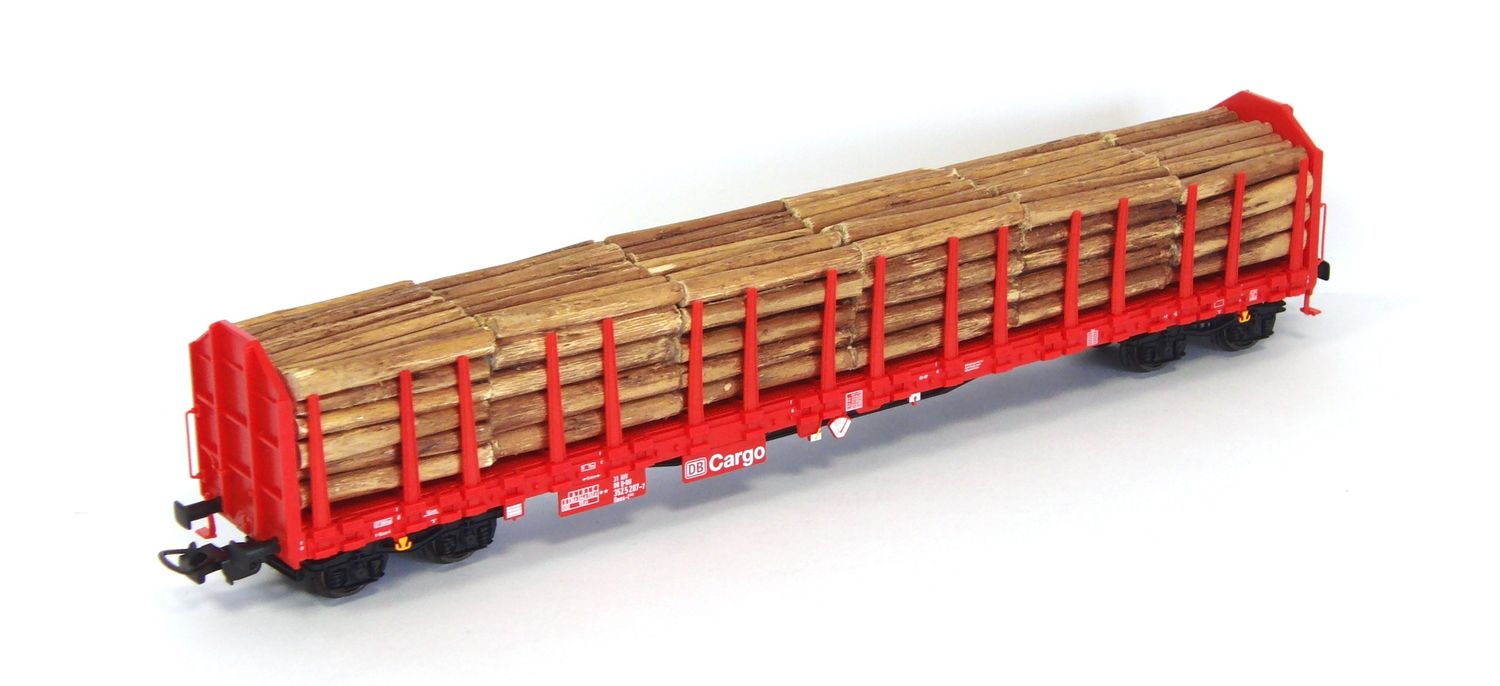 Piko 54339-2 - Stake Car Roos-t642 w/Log Load DB AG V