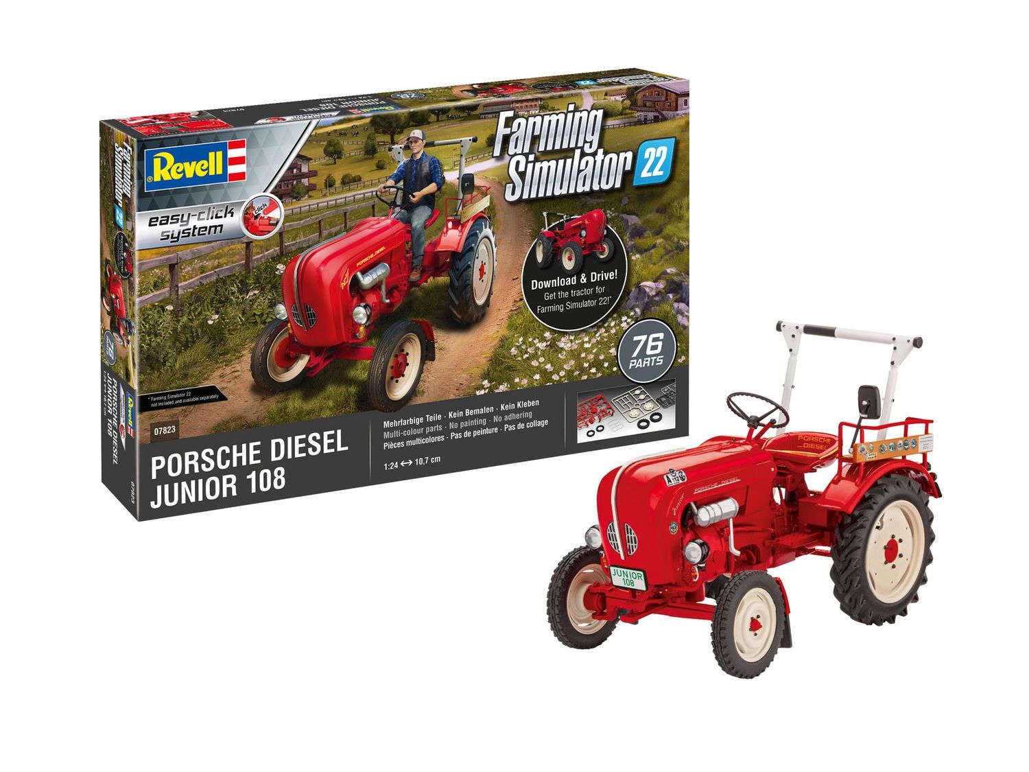 Revell 07823 - Porsche Diesel Junior 108 1:24