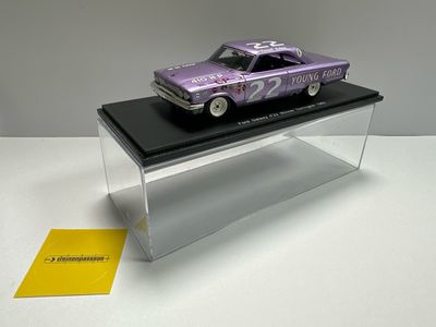 Occasion | Spark 1:43 - Ford Galaxy no. 22 Winner Darlington 1963 "fireball" Roberts (Nascar)