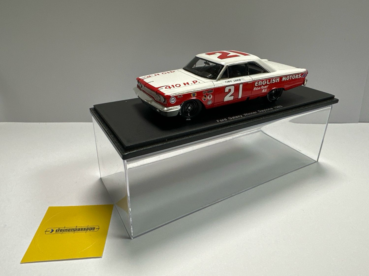 Occasion | Spark 1:43 - Ford Galaxy Winner Daytona 1963 Tiny Lund (Nascar)