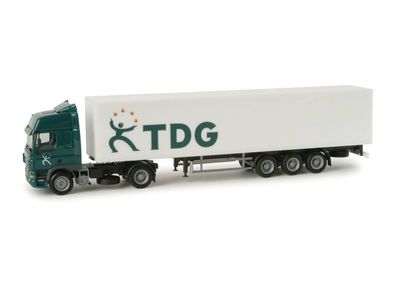Herpa 1:87 - DAF CF box semitrailer "TDG" (NL)