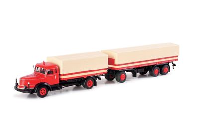 Herpa 1:87 - Krupp Titan canvas cover trailer