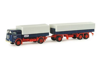 Herpa 1:87 - Buessing LU 11/16 canvas trailer "Tenholte shipping company"