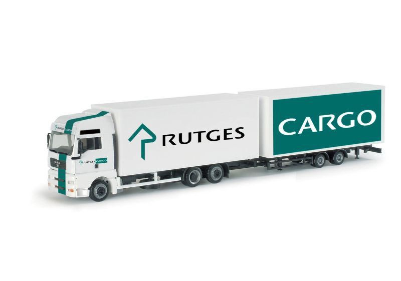 Herpa 1:87 - MAN TGA XXL bulk volume trailer "Rutges Cargo" (NL)