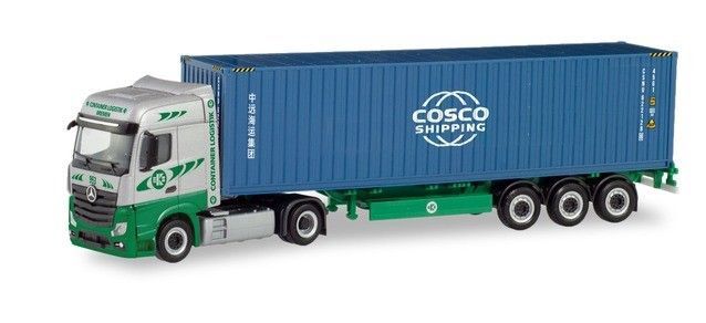 Herpa 1:87 - Mercedes Benz Actros B. C.Sz. EKB / Cosco
