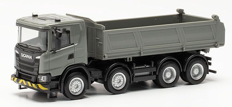 Herpa 1:87 -  Scania CG 17 4a. B.K., grijs/geel