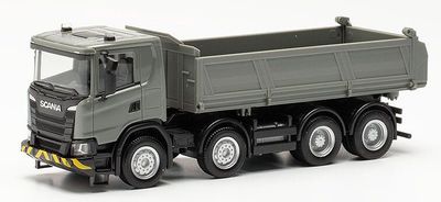 Herpa 1:87 -  Scania CG 17 4a. B.K., grijs/geel