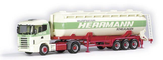 Herpa 1:87 - Scania 124 silo semitrailer 56 m³ Spedition Herrmann
