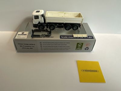 OLM Design 1:87 - Scania P Kipper,  wit/beige