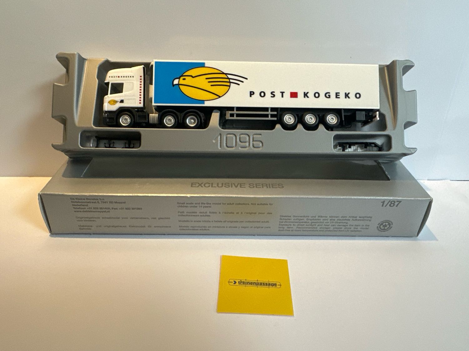 Herpa 1:87 - Scania met Post Kogeko oplegger