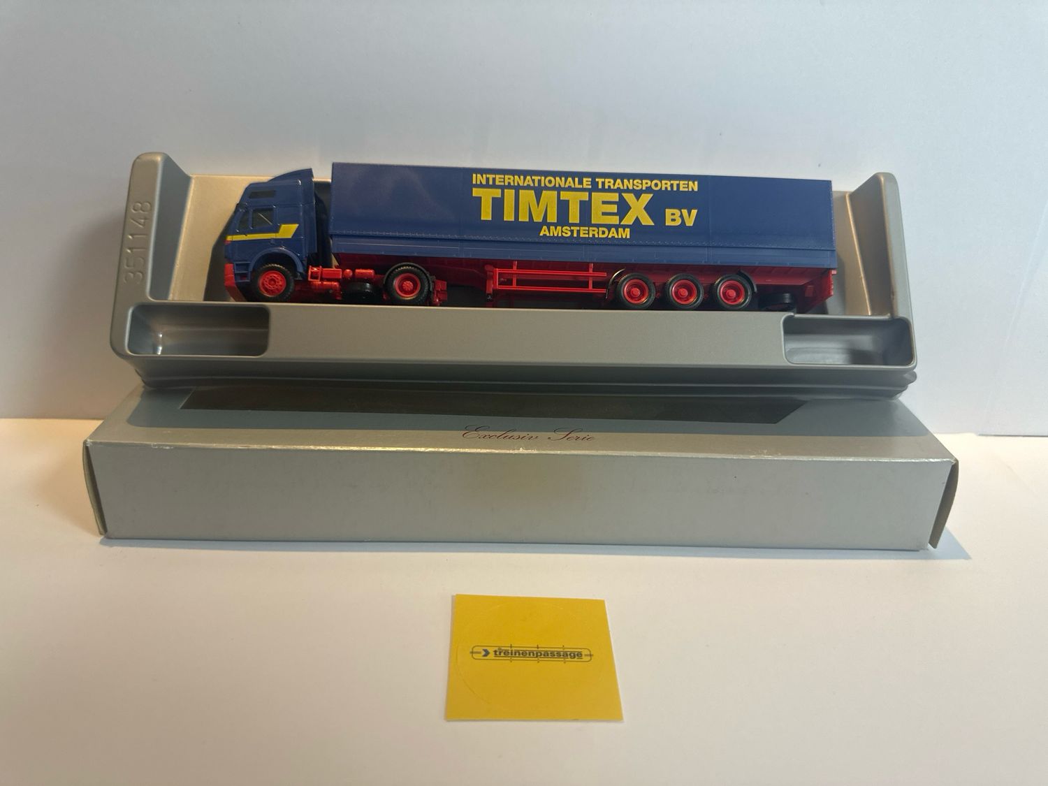 Herpa 1:87 - Mercedes Benz met TIMTEX BV Amsterdam oplegger