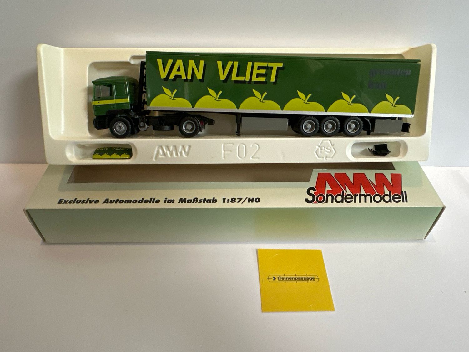 AMW 1:87 - MAN met oplegger "Van Vliet"