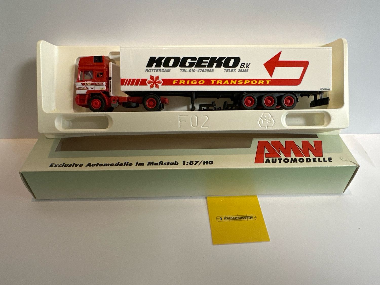 AMW 1:87 - MAN met oplegger KOGEKO B.V.